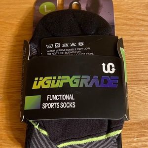 UGUpgrade Functional Sports Socks Size L Men's 9.5-11.5 Women's 11-13 Comfort